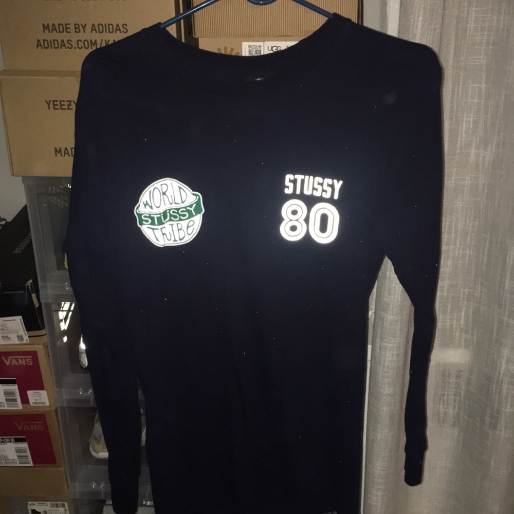 Stussy long sleeve graphic tee